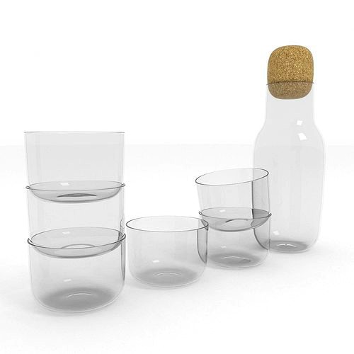 CORKY glass by MUUTO