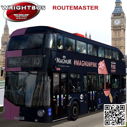 Wrightbus Routemaster Magnum ice livery