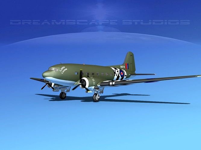 Douglas C-47 Dakota RAF V02