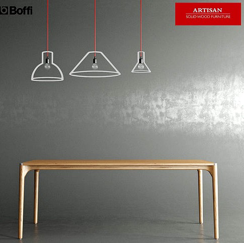 Artisan Naru Table and Boffi Outliner