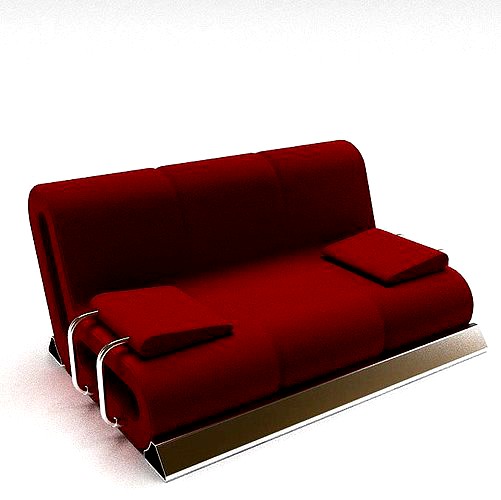 Red Living Room Sofa