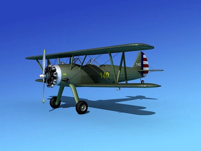 Stearman PT-17 Kaydet V12