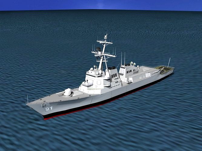 Burke Class Destroyer DDG 91 USS Pinckney