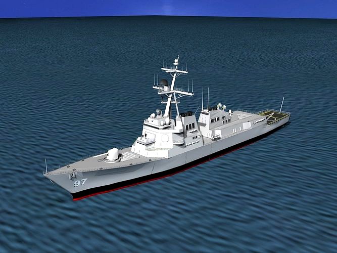 Burke Class Destroyer DDG 97 USS Halsey