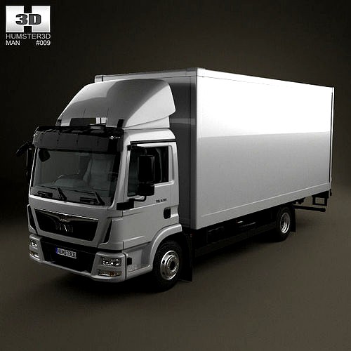 MAN TGL Box Truck 2012