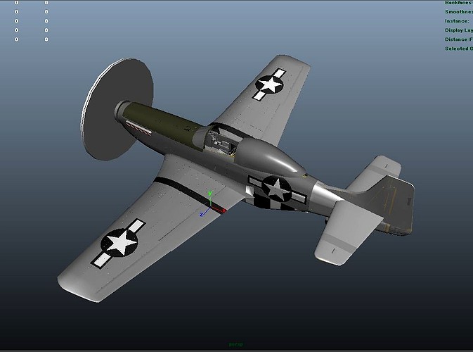 The P51D Mustang