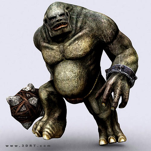 3DRT - Troll Golem