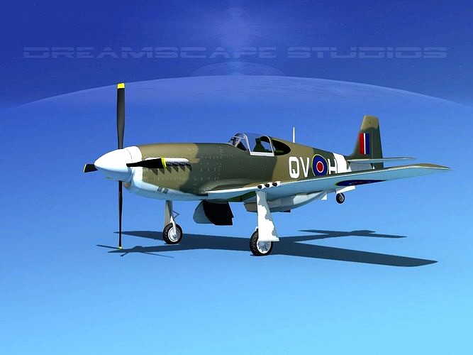 North American Mustang X RAF V01
