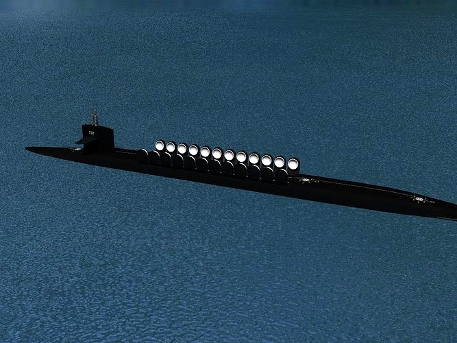 Ohio Class USS Alaska SSBN-732