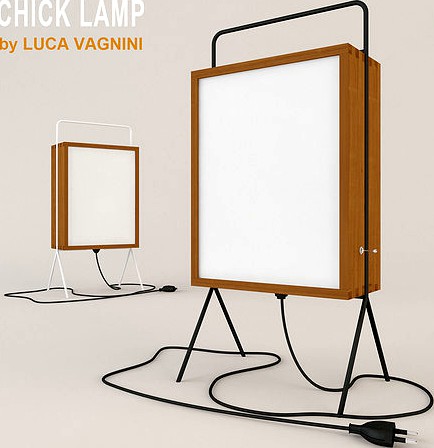 CHICK LAMP BY LUCA VAGNINI