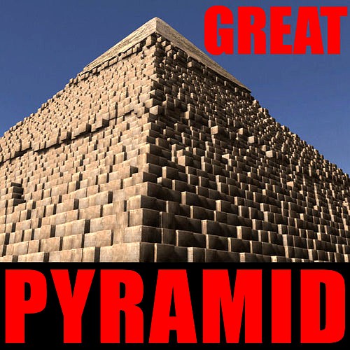 THE GREAT PYRAMID - 3d model