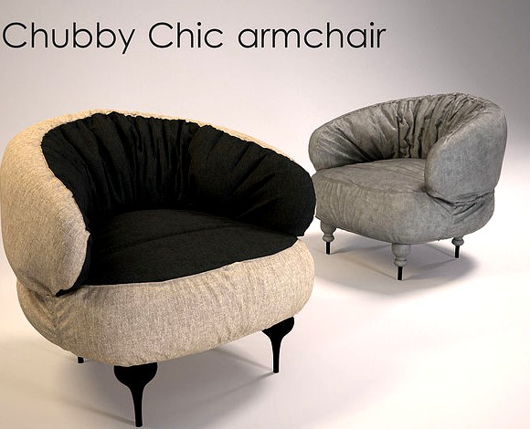 Chubby Chic armchair