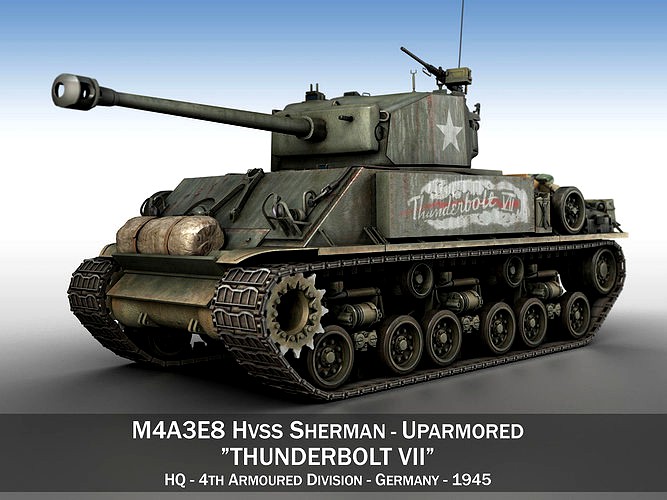 M4A3E8 HVSS Sherman - Easy Eight
