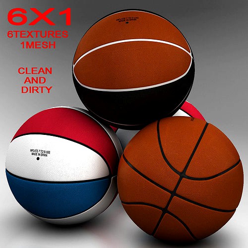 Standard basketball ball