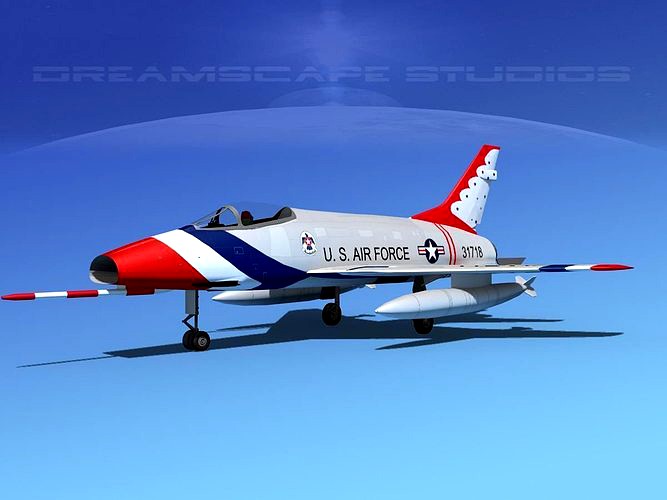 North American F-100E Thunderbirds