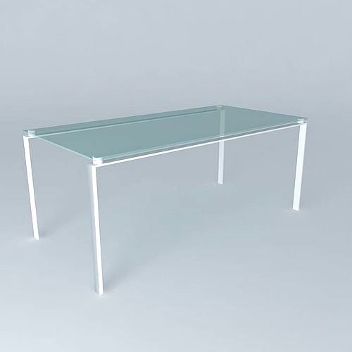 desk table Foster glass