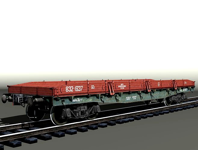 4-axle platform