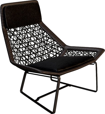 Outdoor wicker chair maia of Kettal