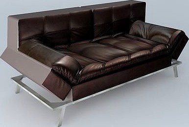 Sofa brown DENVER Maisons du monde