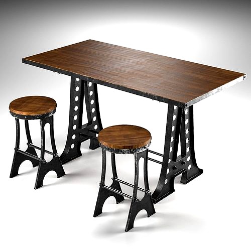 A Frame dining table