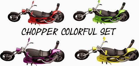 Chopper Colorful Set