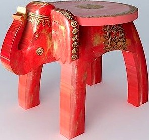 elephant table houses the world