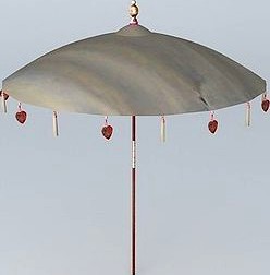 Parasol Balinese taupe houses the world