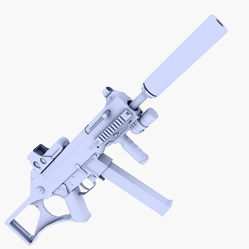 UMP 45 Submachine Gun Supressed