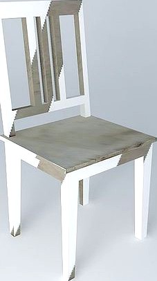 White chair AVIGNON
