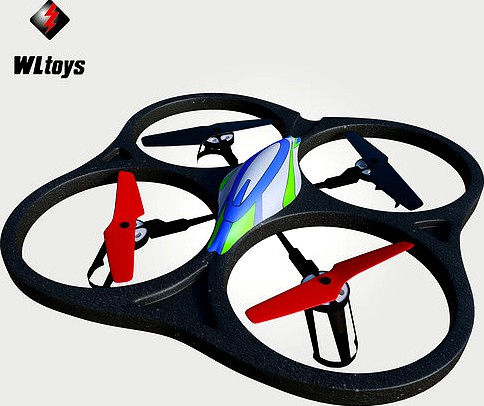 quadcopter 3d model