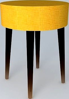 STOOL Pinup YELLOW