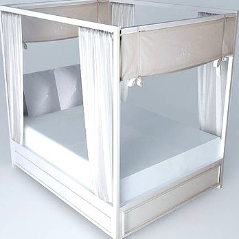 Canopy bed MANOSQUE
