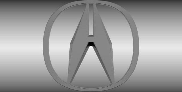 Acura logo 3D Model