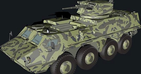 BTR - 4 Parus module