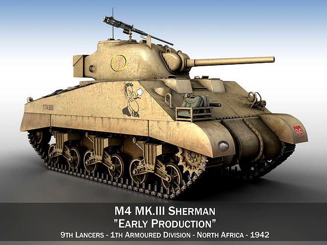 M4 Sherman MK III - Early Production