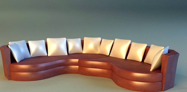 Sofa luxury leather