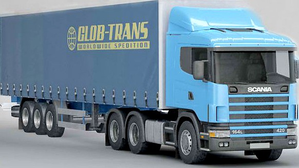 Scania truck 3D Model