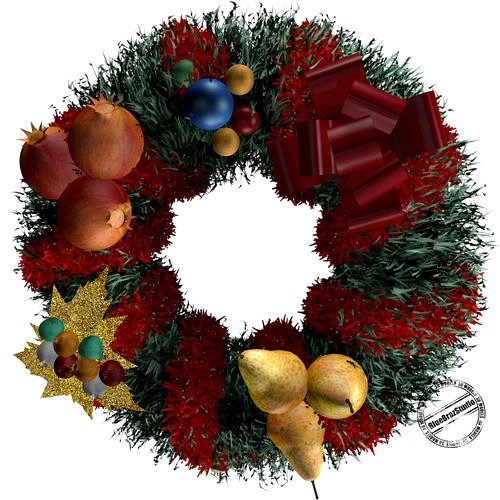 Christmas wreath 01