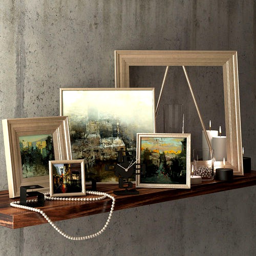 Decorative set with pictures Hsin-Yao Tseng