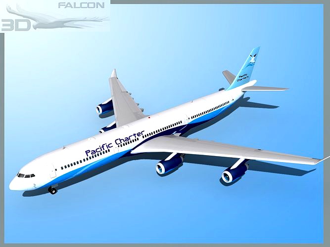Falcon3D A340-600 Pacific Charter