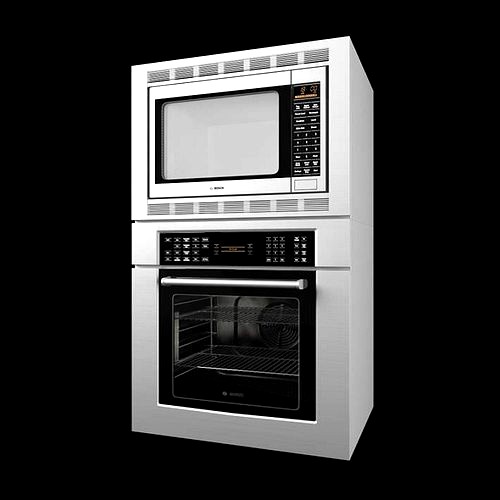 Kitchen Appliance   Microwave And Oven