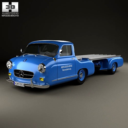 Mercedes-Benz Blue Wonder Renntransporter 1954