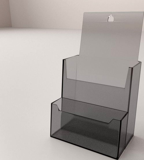 Brochure Holder 3D Model