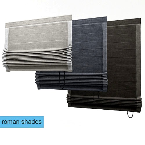 Roman shades