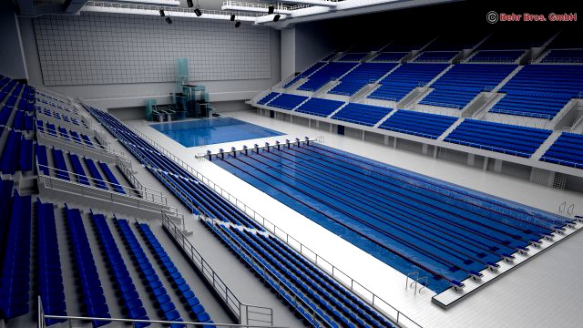 Swim Stadium 3D Model