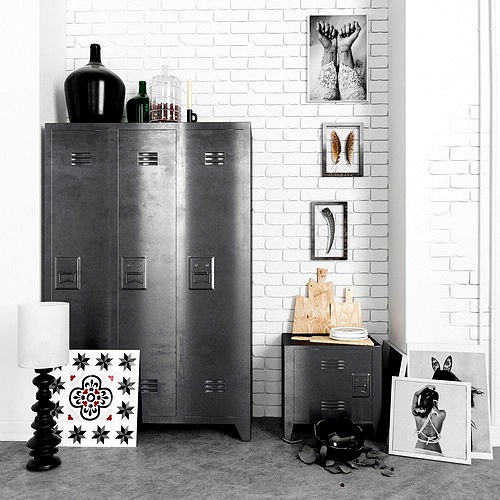 Realistic loft decor model