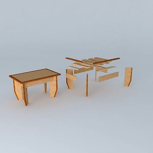 Contemporary Center of table