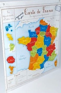 France Map Schoolboy houses the world