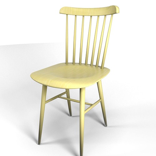 Tucker chair yellow