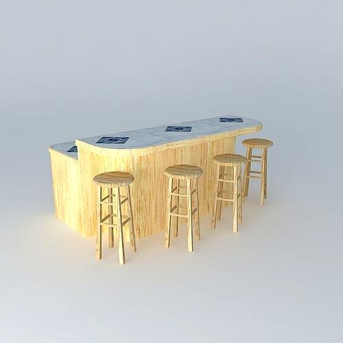 Breakfast Bar Light Wood